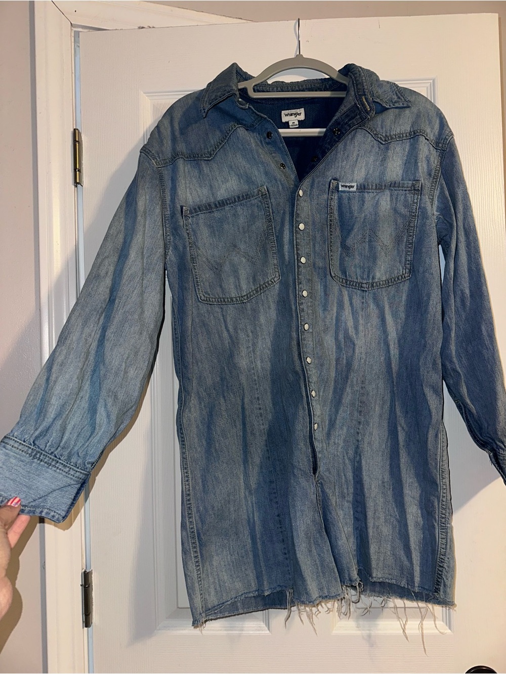 Wrangler Light Wash Denim Romper